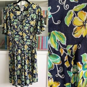 Vintage Jamie Brooks Woman Floral Romper